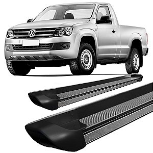 Estribo Amarok Personalizado Preto Fosco C Simples