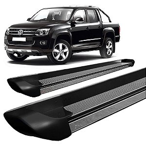 Estribo Amarok C Dupla Personalizado Preto