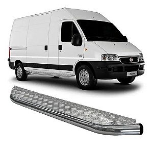 Estribo Ducato Teto Baixo Passageiro Roda A Roda Cromado