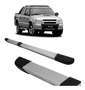 Estribo Quadrado Aluminio S10 E Blazer 2010 Modelo Original