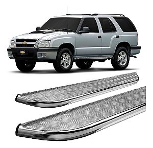 Estribo Chapa Blazer 1995 A 2011 Cromado
