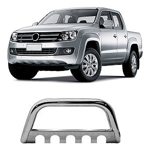 Para-choque De Impulsão Amarok 2010 A 2017 Cromado