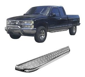 Estribo Tubular Chapa Silverado 1991 Até 2003