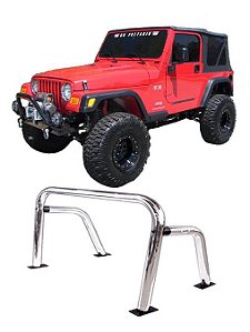 Santo Antônio Jeep Willys Cromado Compatível Até 1988