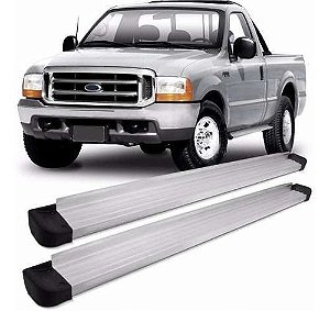 Estribo F-250 Plataforma De Aluminio Cabine Simples F250
