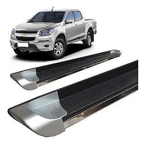 Estribo Alumínio S10 S-10 2012 A 2020 Personalizado Prata