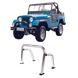 Santo Antônio Jeep Willys Cromado