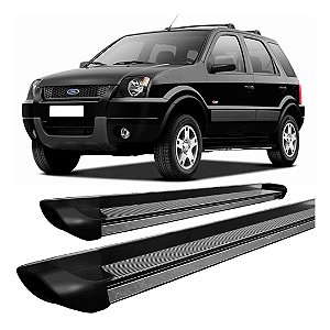 Estribo Lateral Ecosport 2003 A 2012 Personalizado Preto