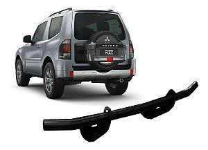 Para-choque De Impulsão Traseiro Pajero Full Preto