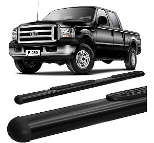 Estribo F-250 Oval Oblongo Preto C/d