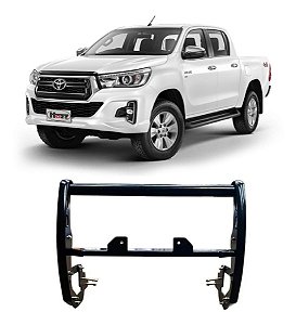 Quebra Mato Suporte Guincho Preto S/ Protet Farol Hilux