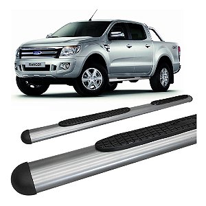 Estribo Ranger 2013 A 2020 Dupla Oblongo Oval Grafite