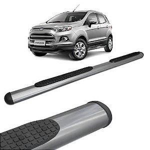 Estribo Ecosport 2013 A 2017 Oblongo Oval Grafite