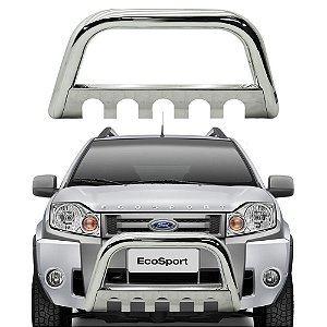 Para-Choque de Impulsão Com Protetor Ecosport Até 2012 Cromado