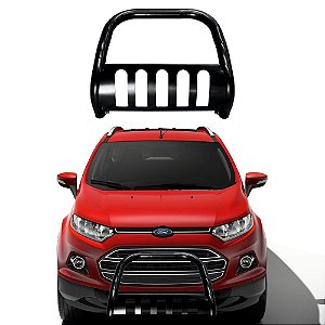 Para-Choque de Impulsão Com Protetor Ecosport 2013 Em Diante Preto