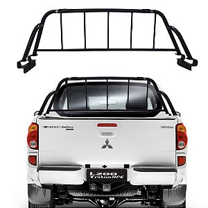 Grade Vigia L-200 2008 a 2016 Triton C/Suporte Preto