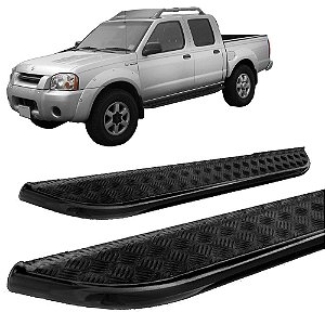 Estribo Chapa Frontier 2003 a 2007 Preto