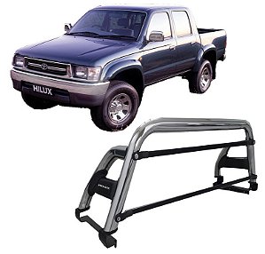 Santo Antônio Hilux Cabine Dupla 1998 A 2004 H2 Cromado