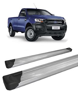 Estribo Ranger 2013 a 2020 Alumínio P1 Prata C/S