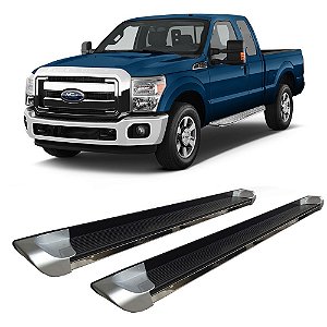 Estribo F-250 Personalizado Prata C/S