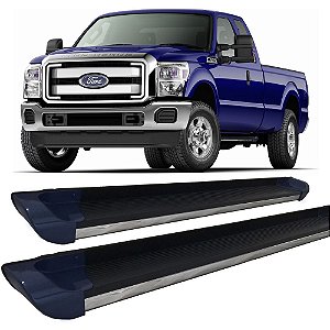 Estribo F-250 Personalizado Azul C/S