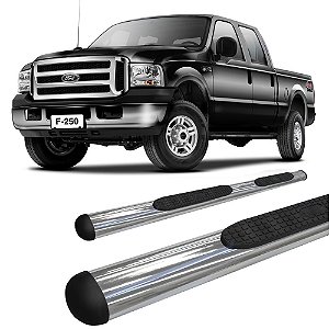 Estribo F-250 OVAL OBLONGO CROMADO C/D