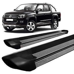 Estribo Amarok Personalizado Preto Fosco C/Dupla
