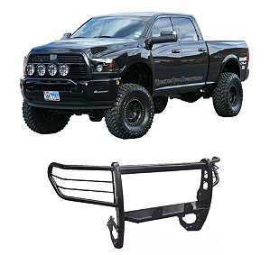 Para-choque De Impulsão Dodge Ram Suporte Guincho Preto