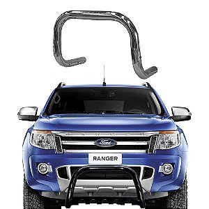 Para-choque De Impulsão Ranger 13 a 2020 Cromado S/Barra