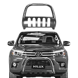 Para-Choque de Impulsão Hilux 2016 A 2018 Cromado C/Chapa