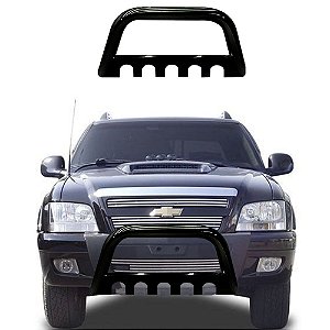 Para-Choque de Impulsão S10 94 a 2011 Preto C/Chapa