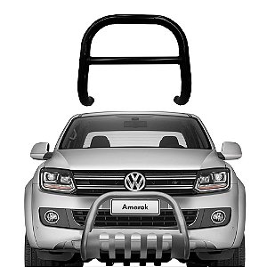 Para-Choque de Impulsão Amarok Todos Preto C/Barra