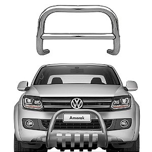 Para-Choque de Impulsão Amarok Todos Cromado C/Barra