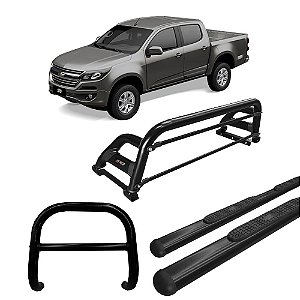 Kit Quebra Mato + estr. oval + santo ant S10 12/20 Preto
