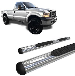 Estribo OVAL OBLONGO CROMADO F-250|F250 C/Simples