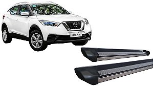 Estribo Nissan Kicks Personalizado Preto