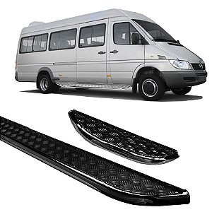 Estribo Sprinter 313 Par Chapa Preto
