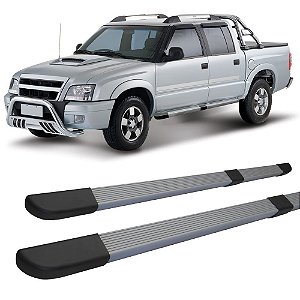 Estribo Quadrado Aluminio S10 E Blazer 2010 Modelo Original