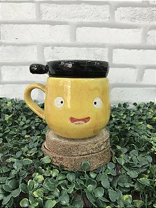 Caneca calcifer com frigideira