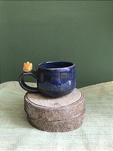 Espressinho Calcifer azul