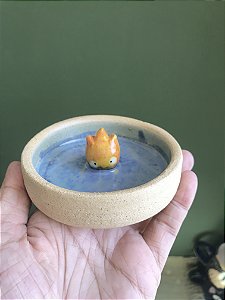 Pratinho porta anel Calcifer