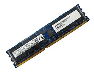 Memória RAM DDR3-1600: 8GB ECC Registrada - Final: R