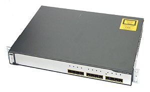 Switch Cisco Ws C3750g 12s S 12 Portas Giga Sfp