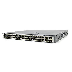 Cisco Catalyst 3750 series WS-C3750-48PS-S: 48x 10/10 POE