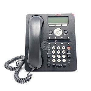 TELEFONE IP 1608-I BLK, 8 Linhas AVAYA