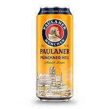 Cerveja Paulaner Original Münchner Lager - lata 500ml