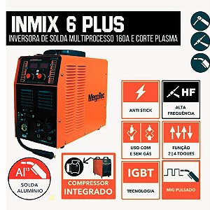 Inversora Multiprocessos 6 e1 INMIXPLUS Megatec