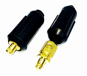 Par de Conector Macho 13mm