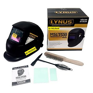 Máscara automática fixa Lynus + Kit limpeza