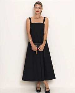 Vestido Midi Texturizado Unique Chic